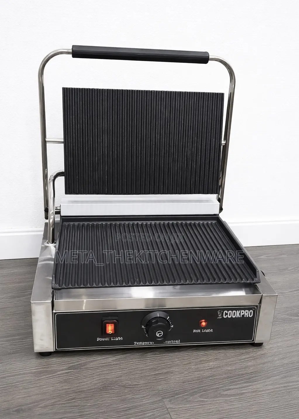 Commercial Electric Single Pan Contact Grill