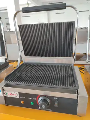 Commercial Electric Single Pan Contact Grill