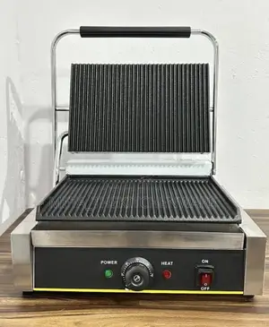 Commercial Electric Single Pan Contact Grill