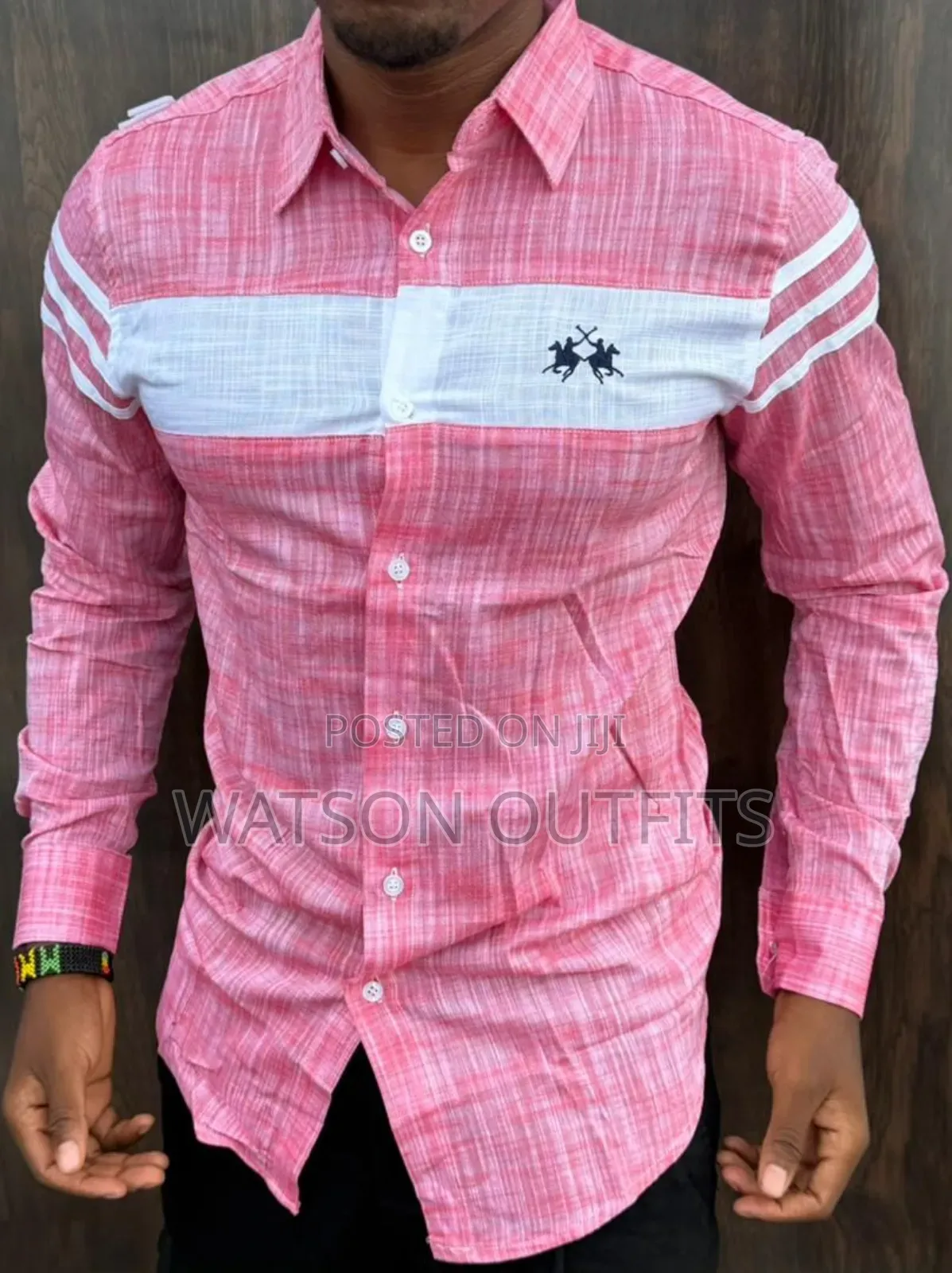 Linen Materials Well and Classically Made Men's New Shirts