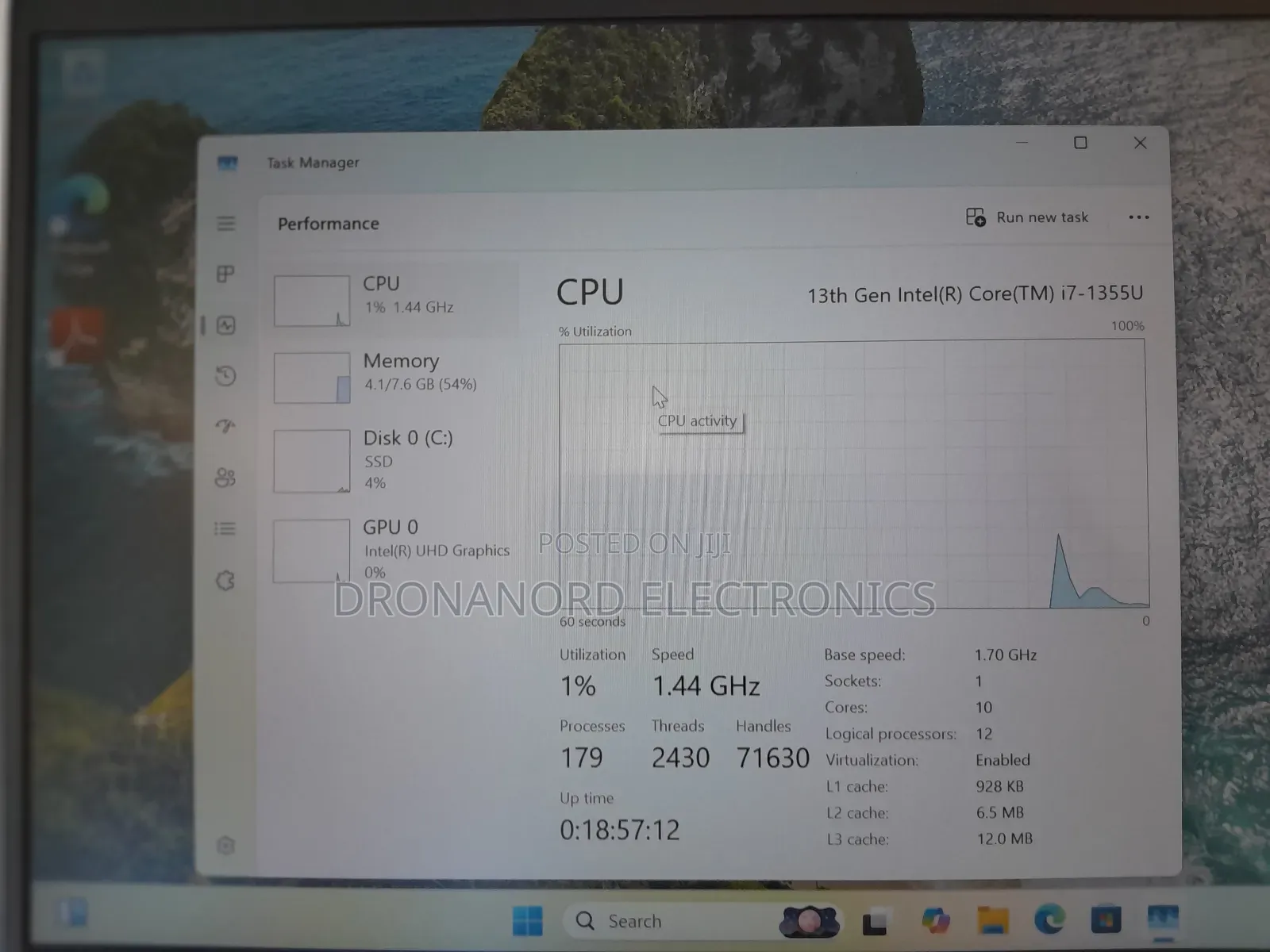 New Laptop HP ProBook 440 G10 8GB Intel Core i7 SSD 512GB
