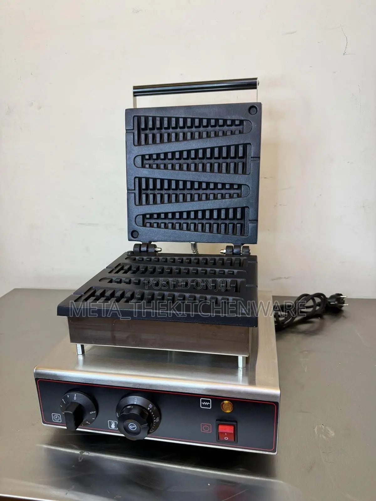 Commercial Single Head Electric Waffle Maker