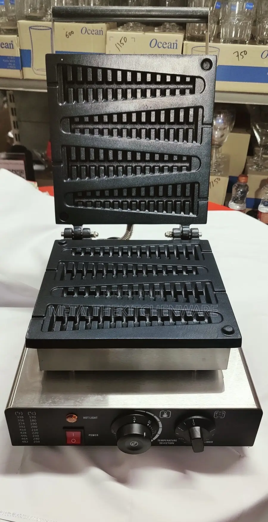 Commercial Single Head Electric Waffle Maker