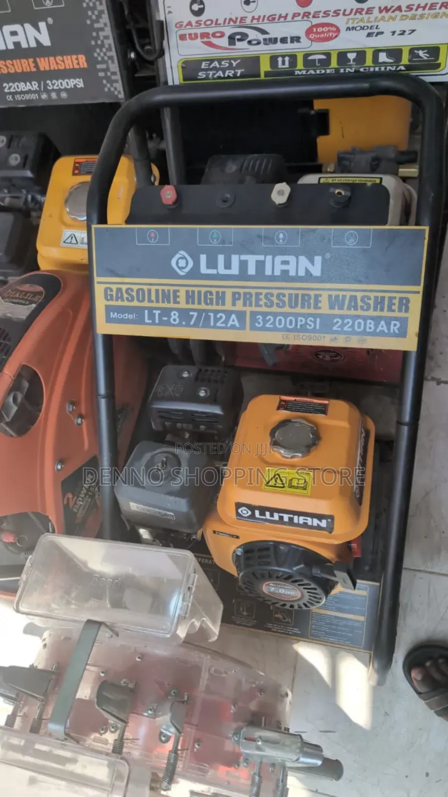 Lutian Petrol Pressure Washer(Mafuta Pekee)