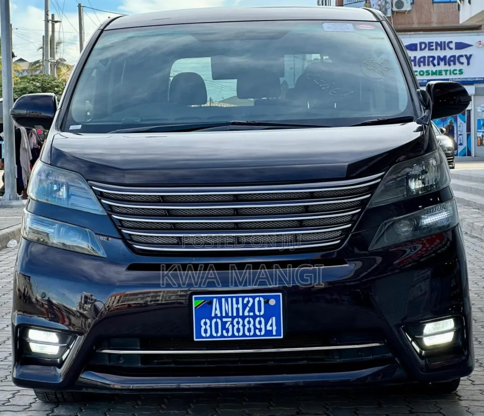 Toyota Alphard 2009 Burgundy