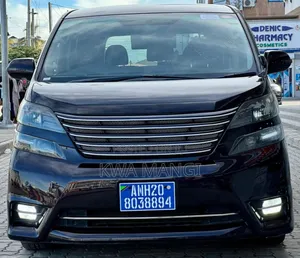 Toyota Alphard 2009 Burgundy