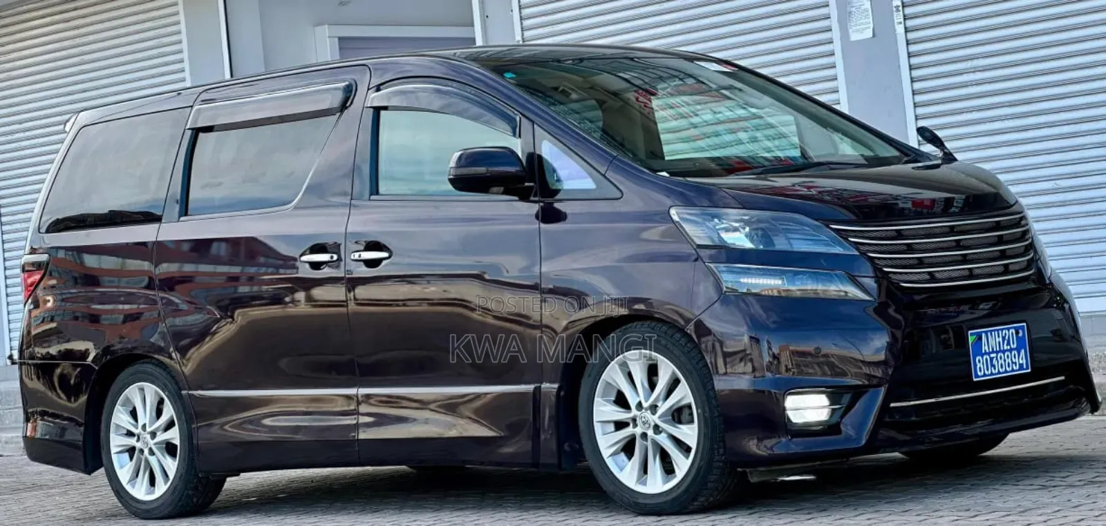 Toyota Alphard 2009 Burgundy
