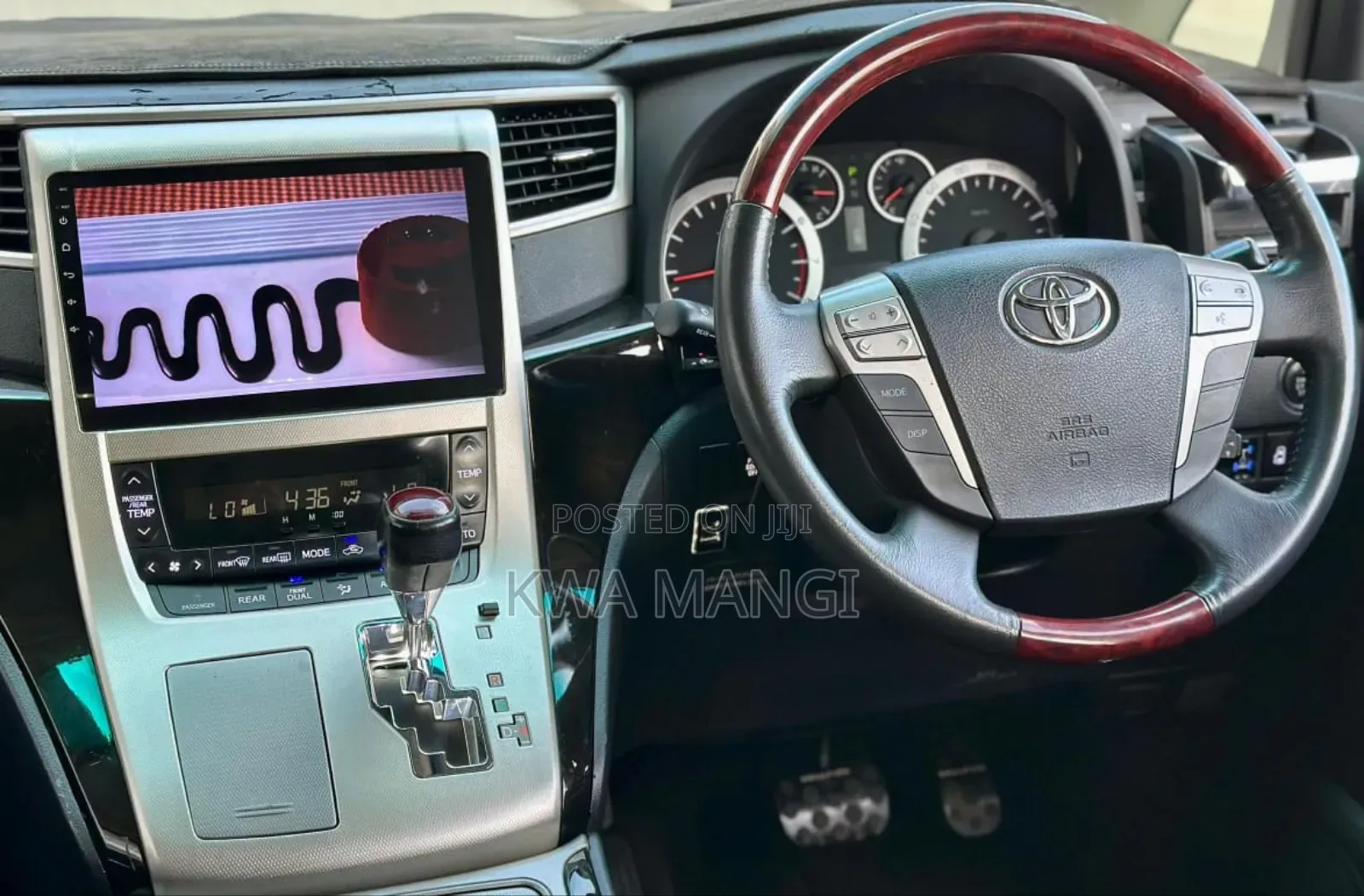 Toyota Alphard 2009 Burgundy
