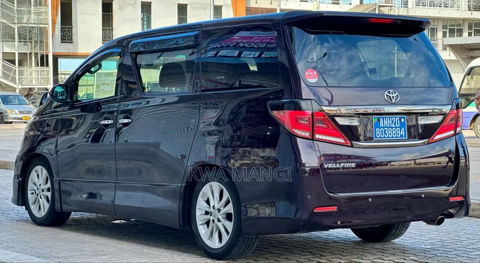 Toyota Alphard 2009 Burgundy