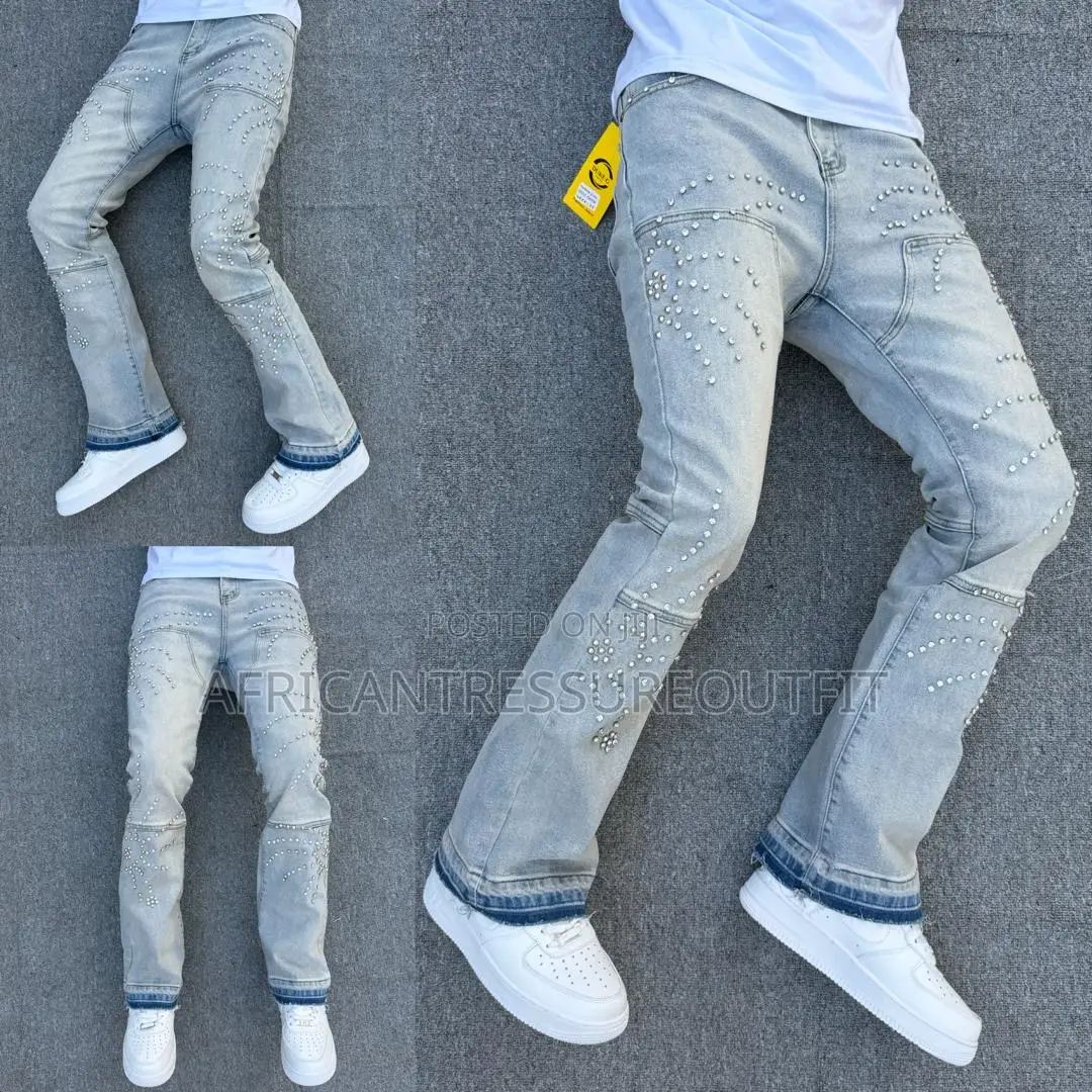 Wide Cut Jeans Collection Available Size 32–36