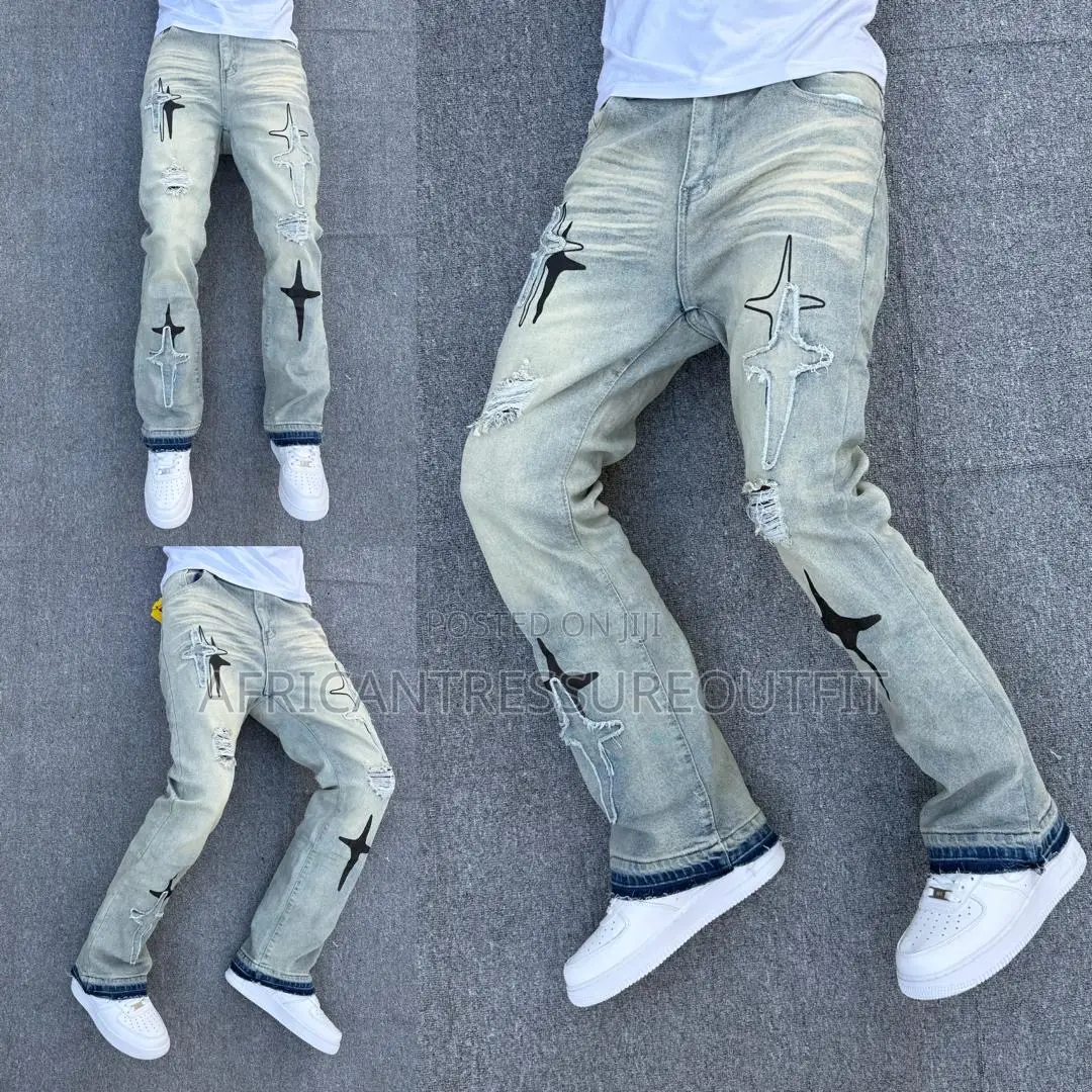 Wide Cut Jeans Collection Available Size 32–36