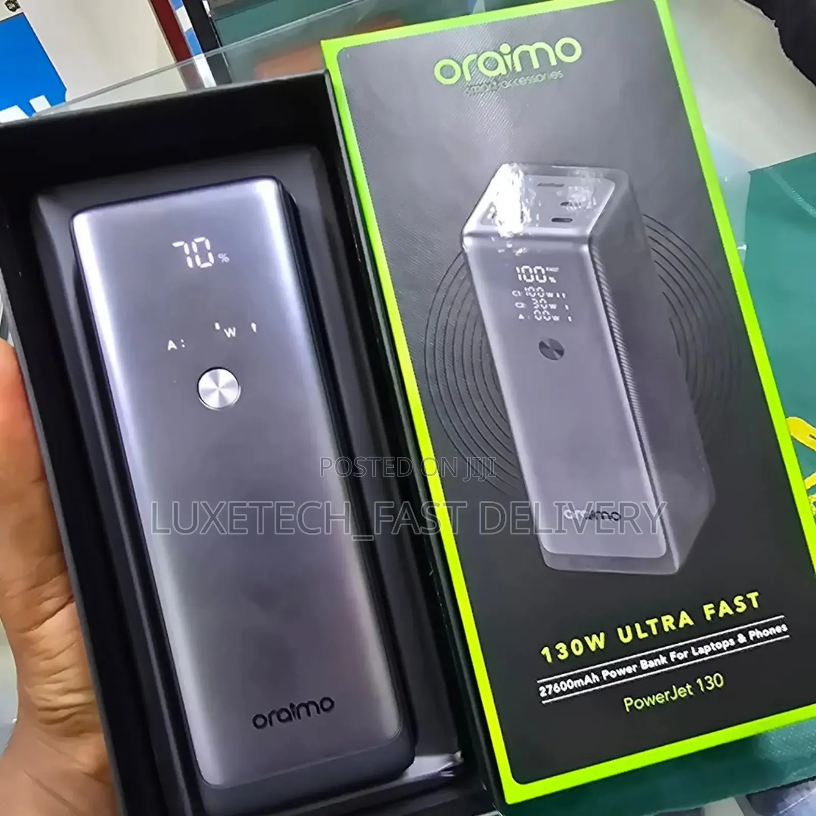 Oraimo High-Capacity Power Bank 130w