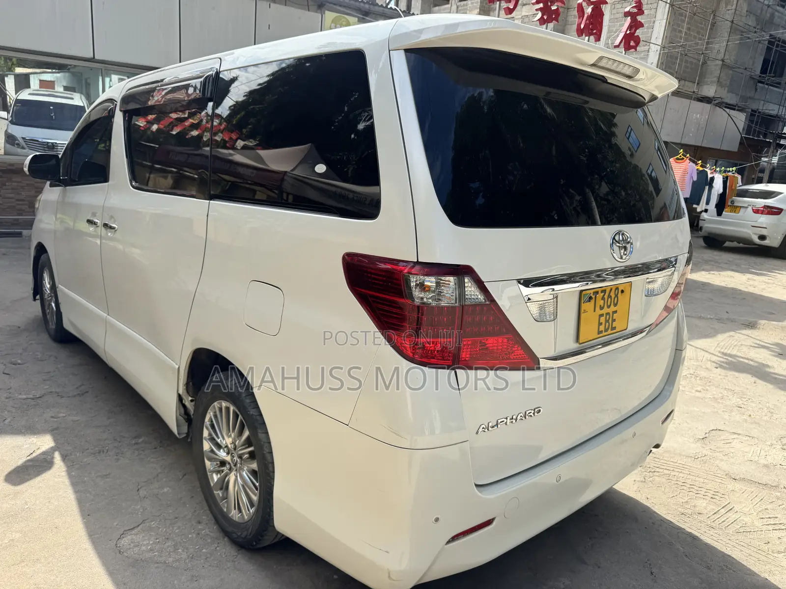 Toyota Alphard 2010 White