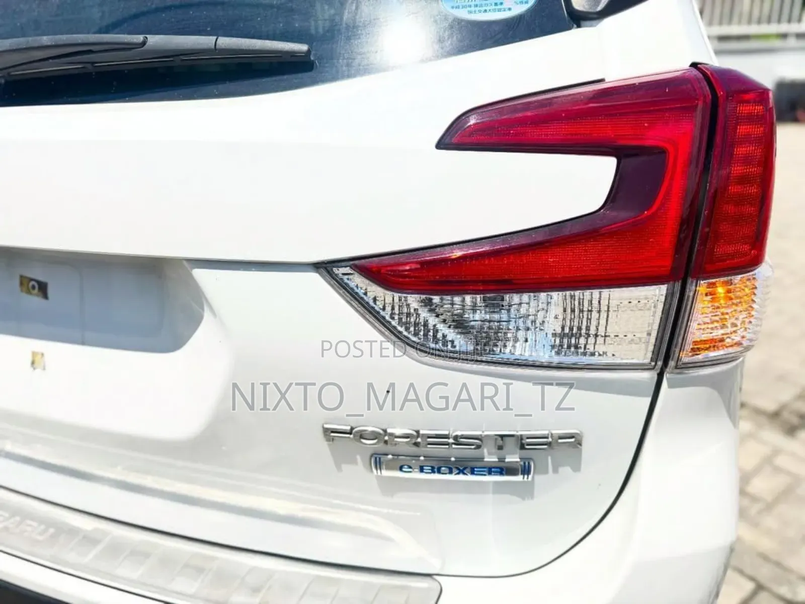 Subaru Forester 2020 White