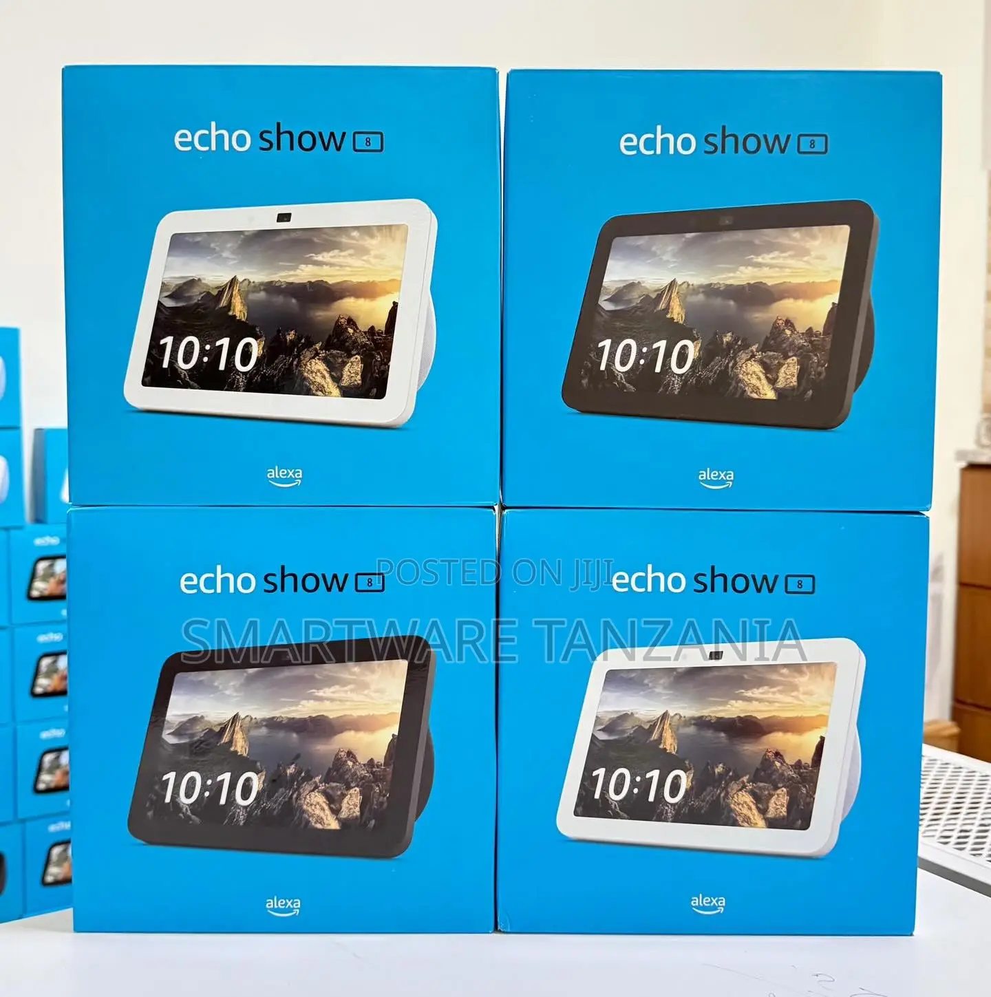 Amazon Echo Show 8 Alexa Smart Display Charcoal and White