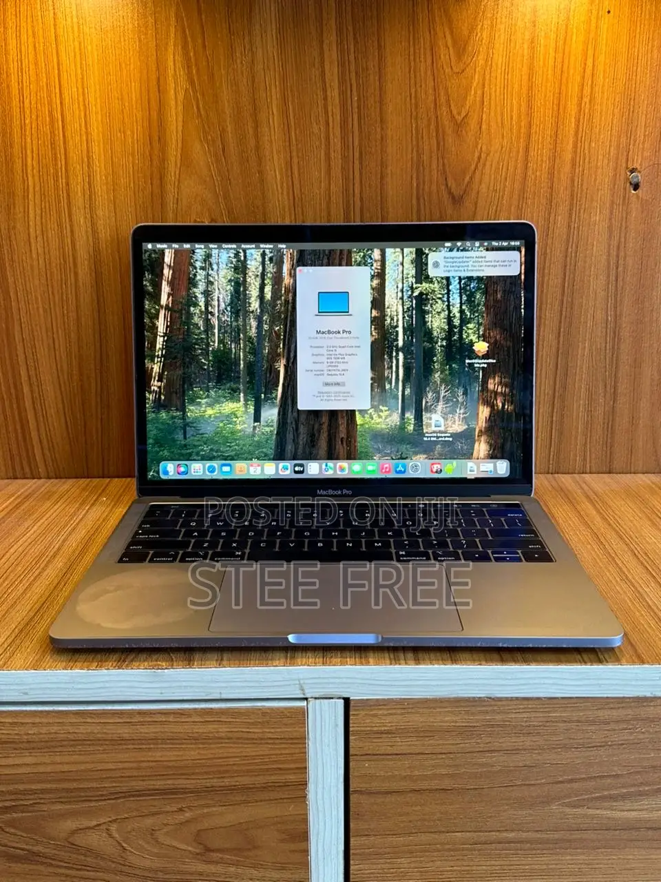 Laptop Apple MacBook 2018 16GB Intel Core i7 SSD 512GB