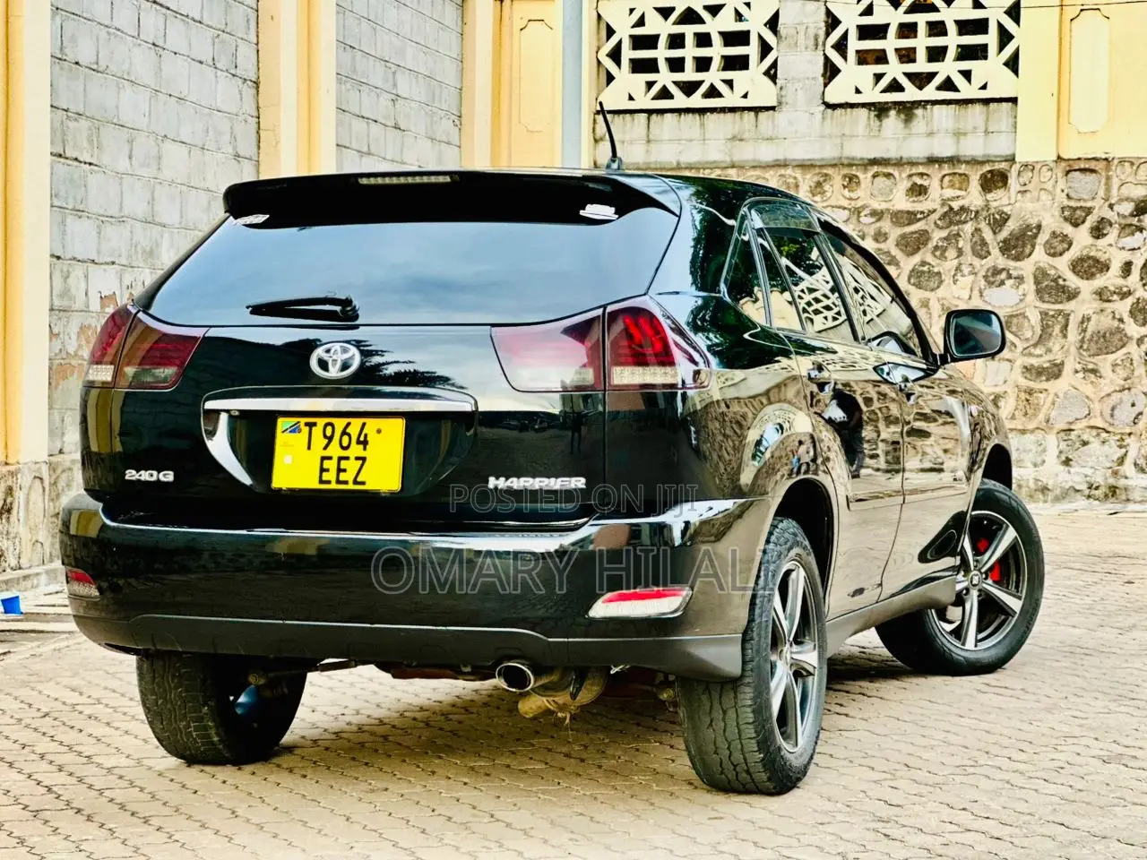 Toyota Harrier 2003 Black