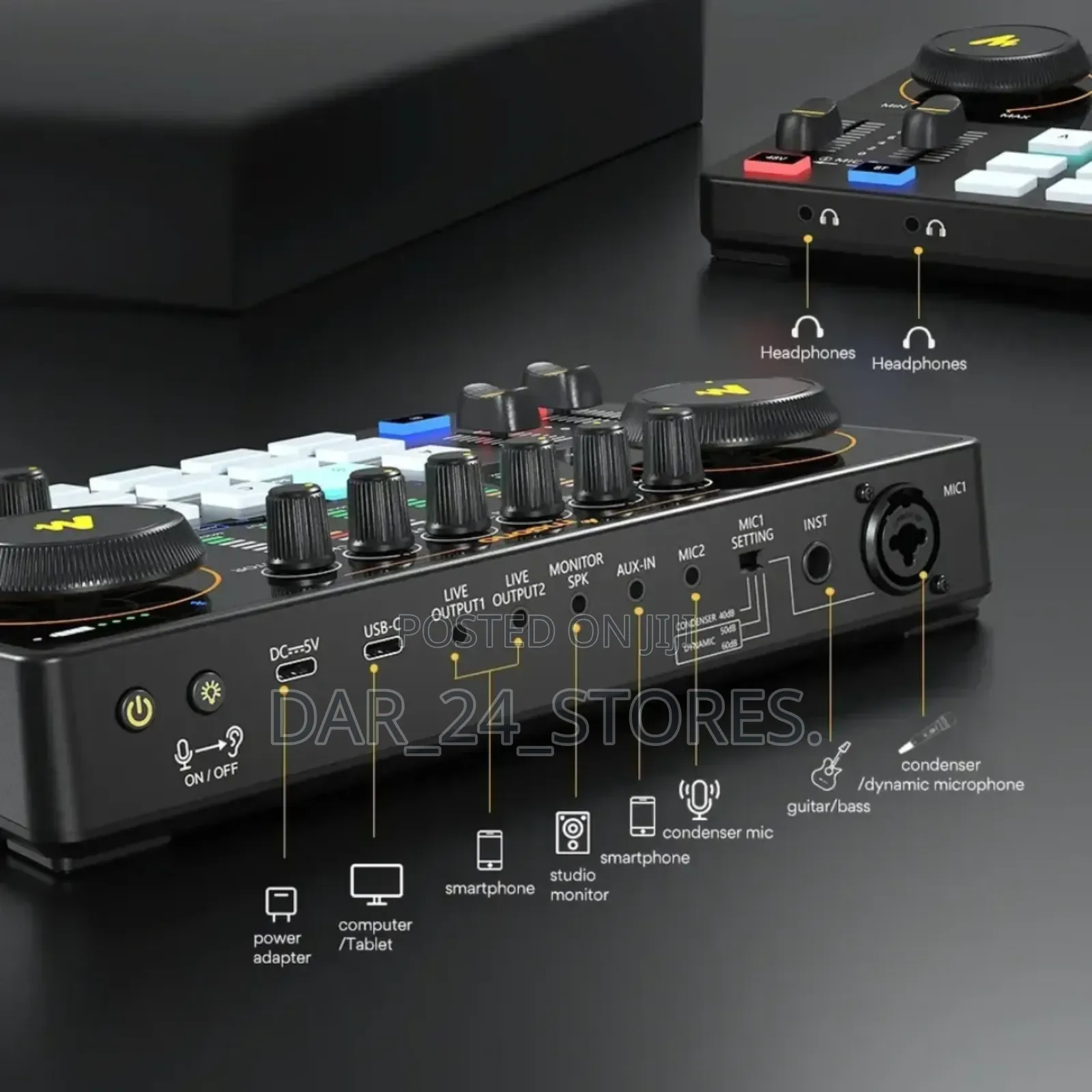 Maono Live Sound Card.