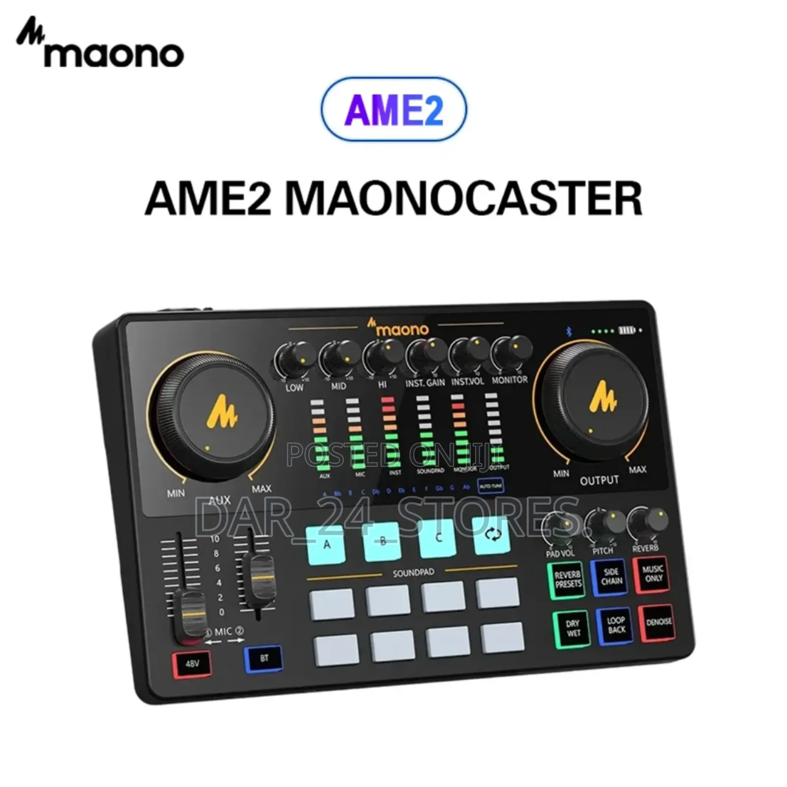 Maono Live Sound Card.