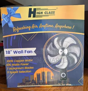 High Class Wall Fan Size 18