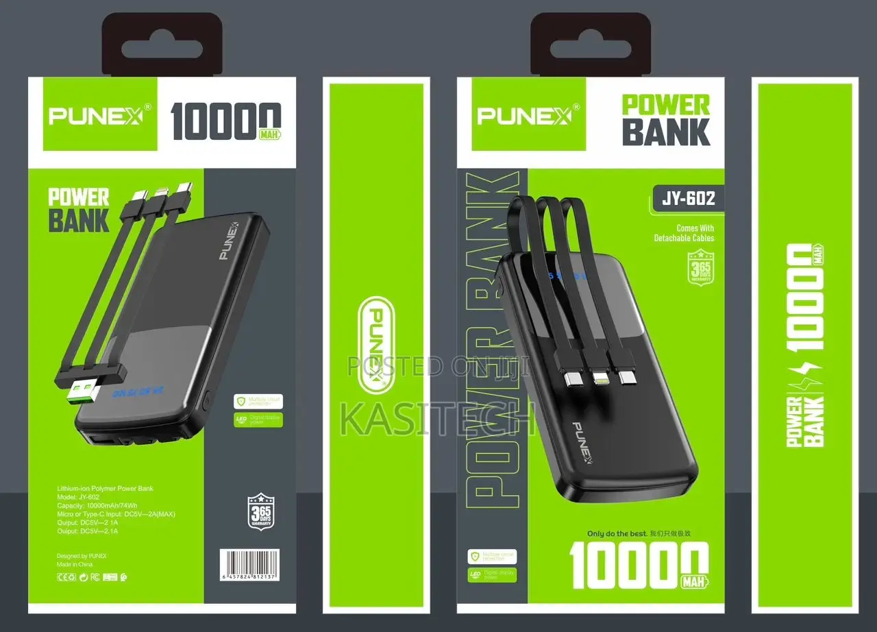 Punex Power Bank 10000mah