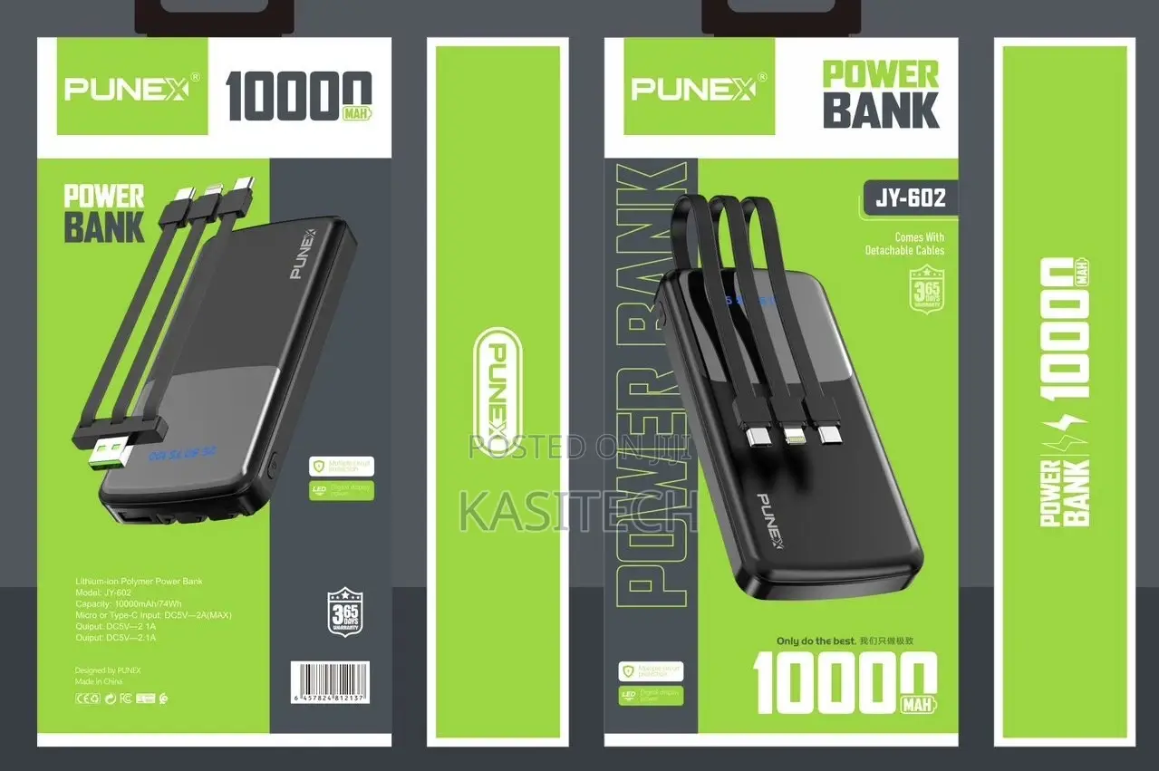 Punex Power Bank 10000mah