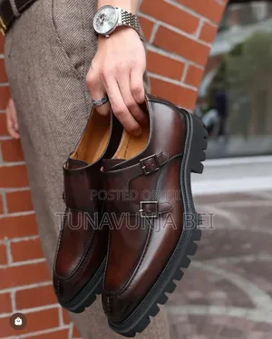 Dior Belt Leather Shoes