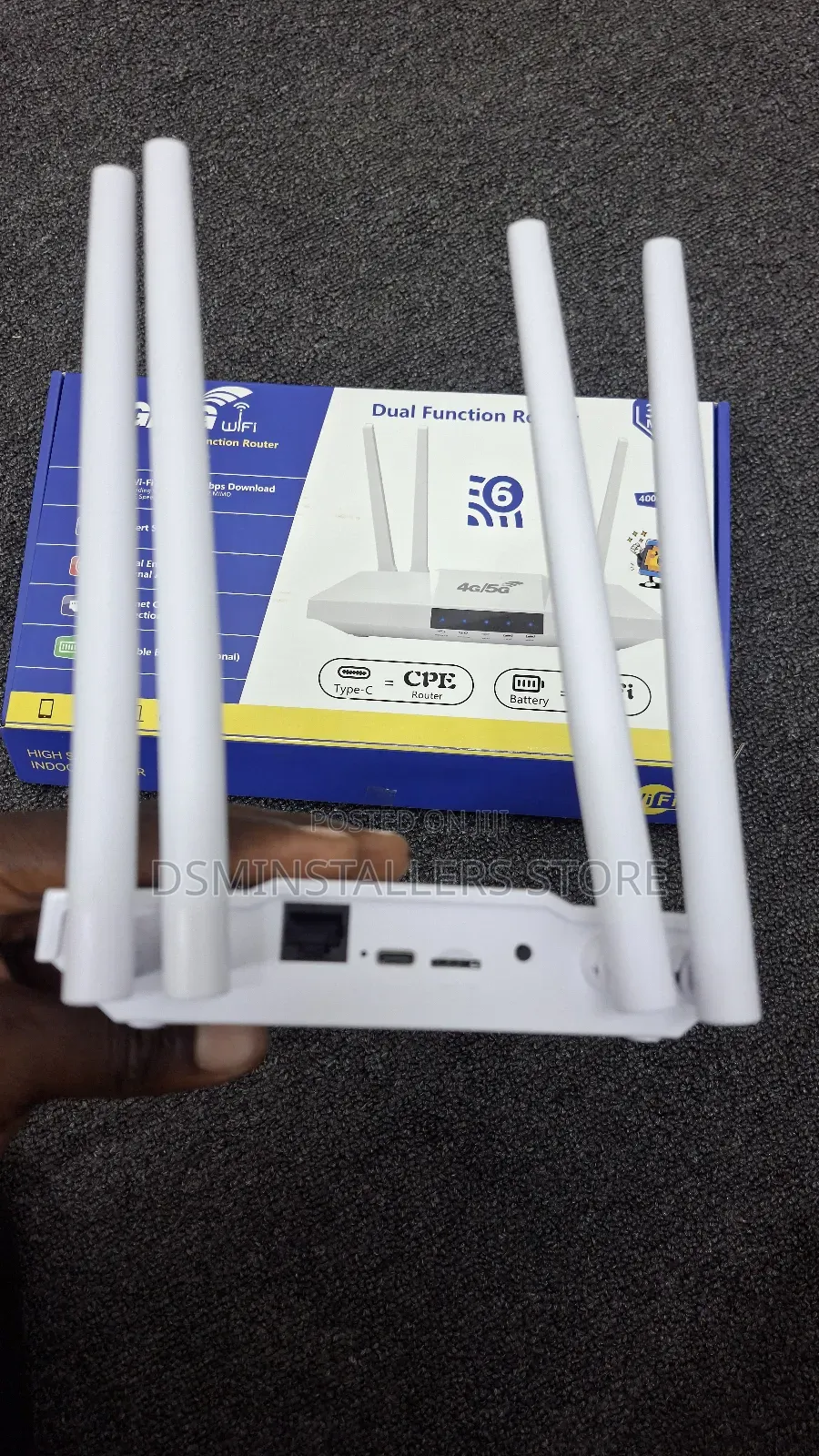 4g/5g Wifi 6 Plus (With Battery)