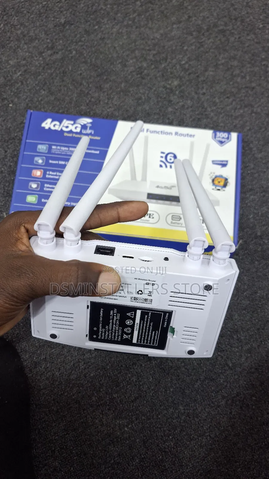 4g/5g Wifi 6 Plus (With Battery)