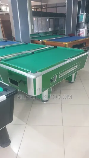 Green Snooker Table