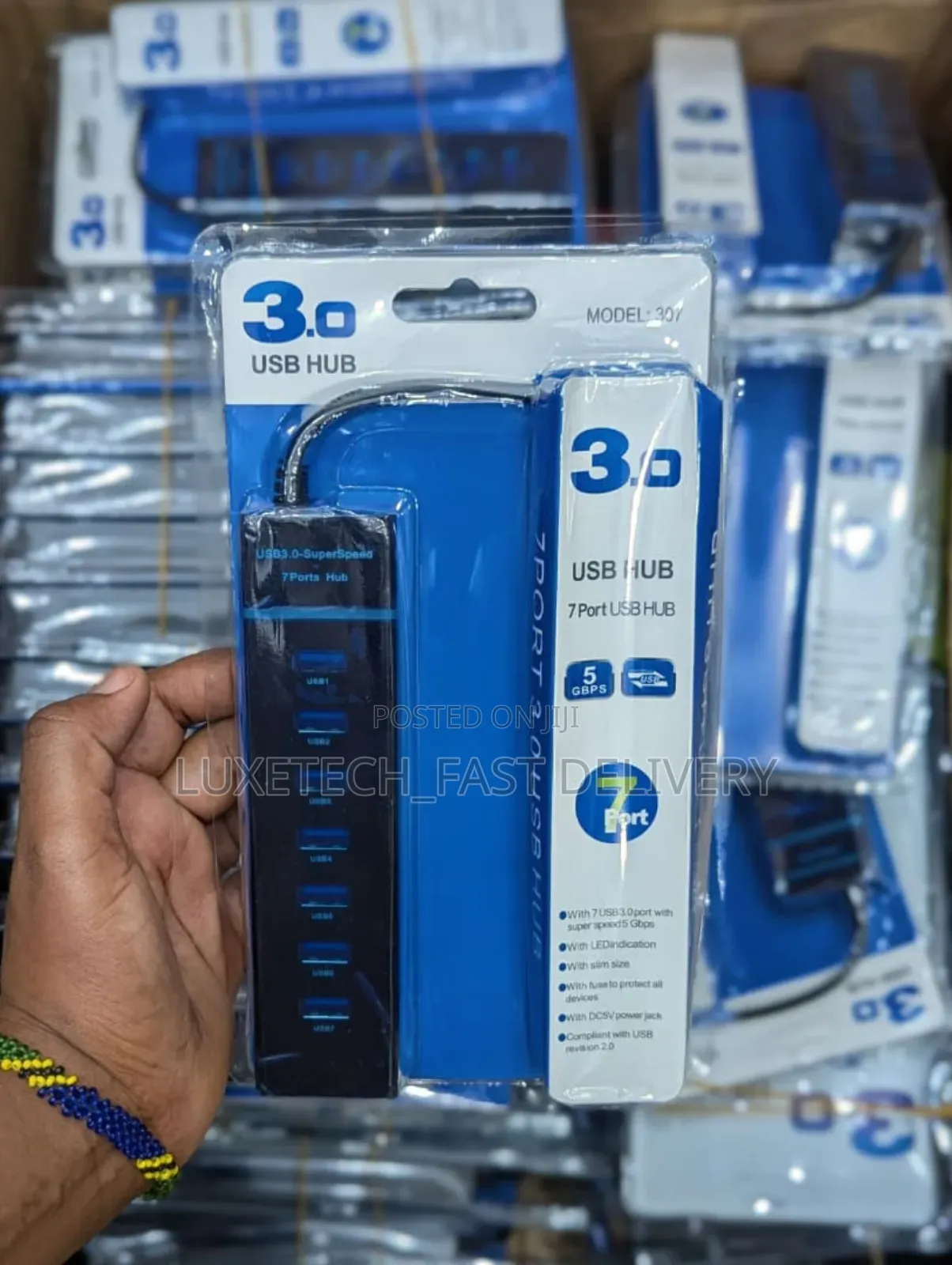 7-Ports Usb 3.0 Hub