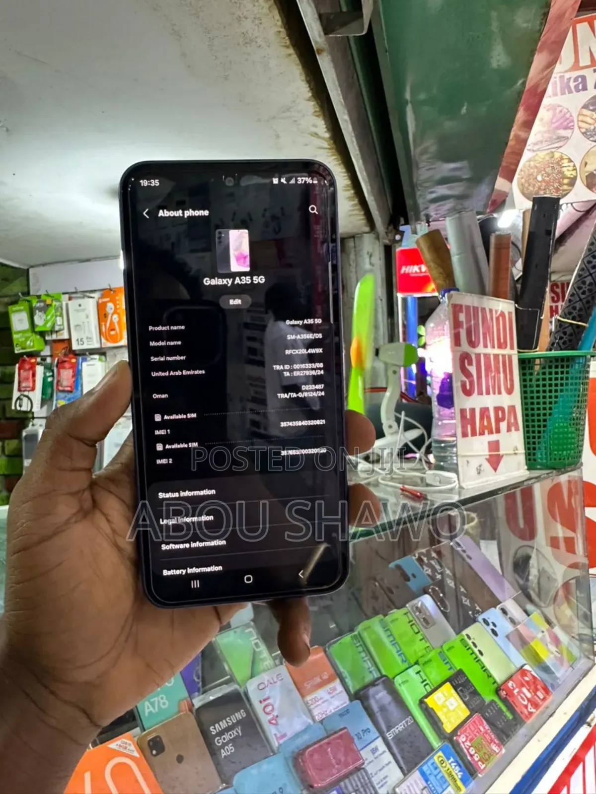 Samsung Galaxy A35 256 GB Black