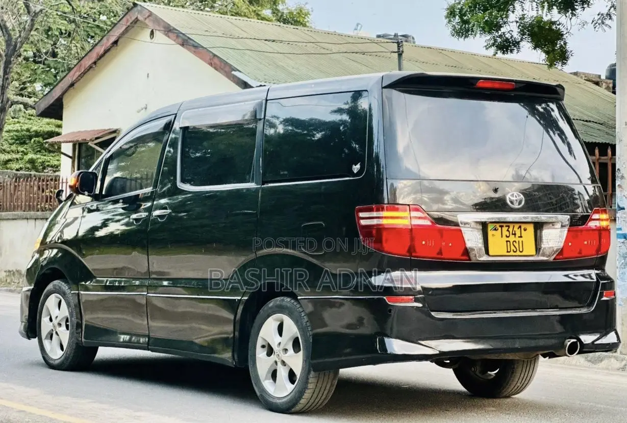 Toyota Alphard 2007 Matt Black