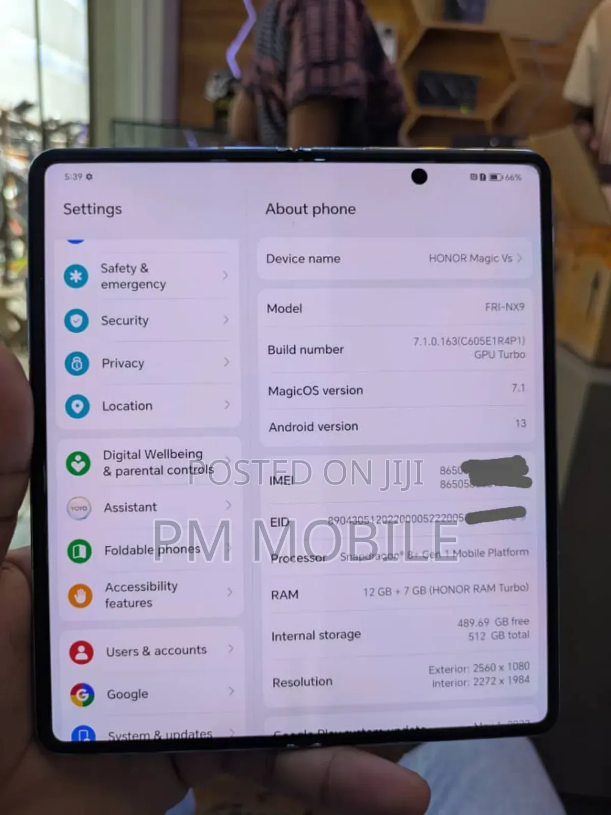 Honor Magic Vs 512 GB