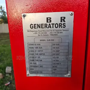 Generator Gusbir Turkey 200kva