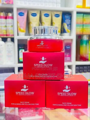 Speed Glow Face Cream .