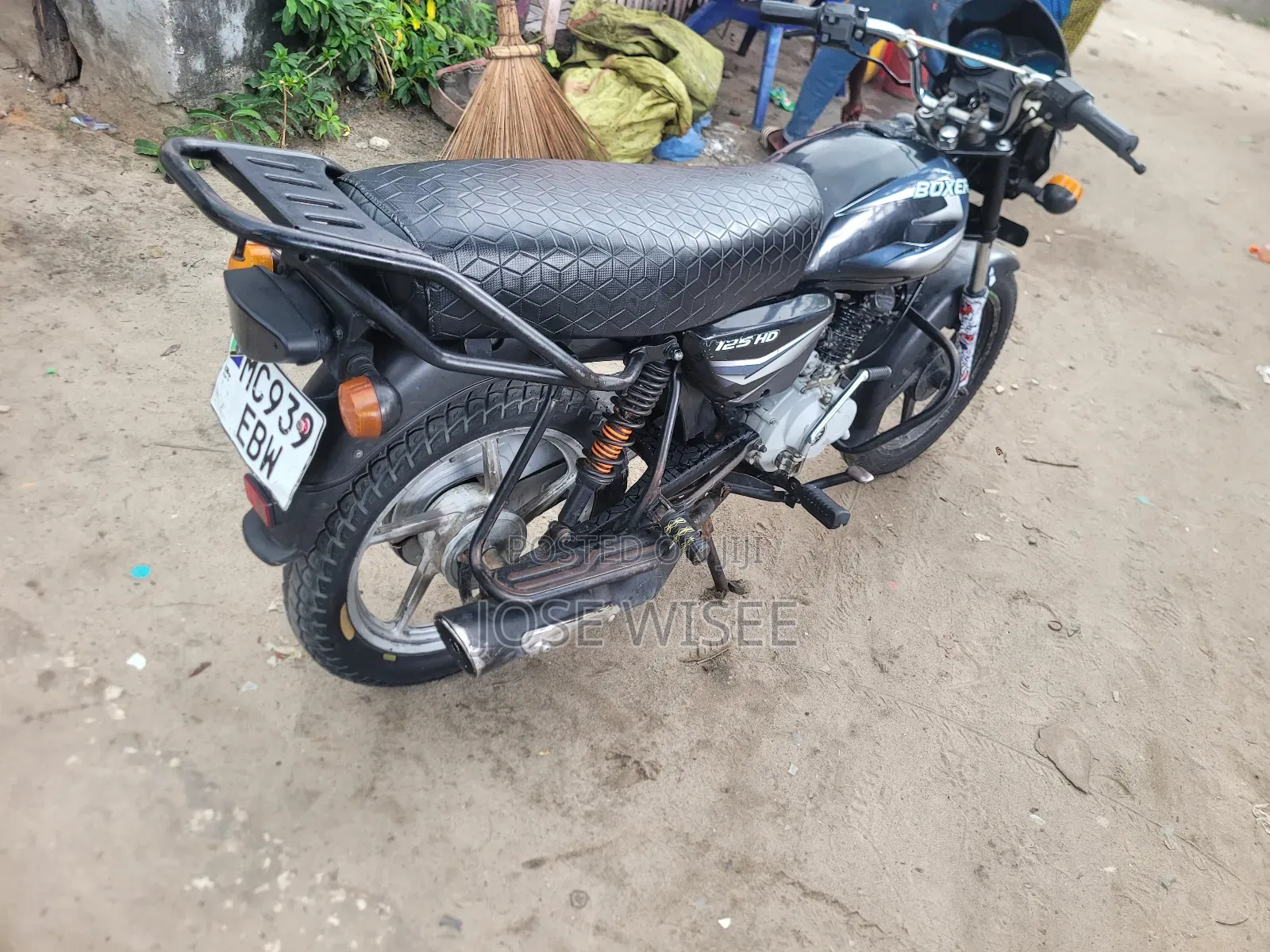 Bajaj Boxer 125 2025 Black
