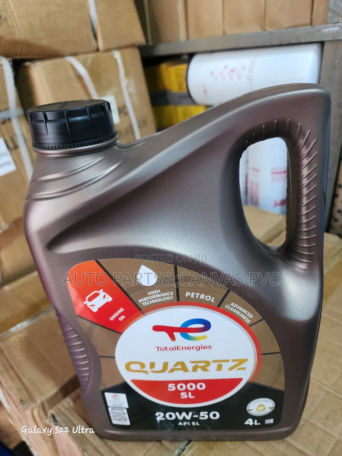 Totalenergies Quartz 5000 Sl 20w-50 Engine Oil - 4l (Original)