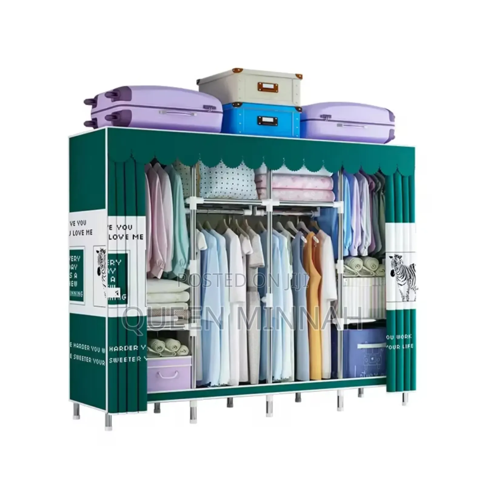 Kabati Za Kisasa Milango Mitatu (Wadrobe 3 Doors)