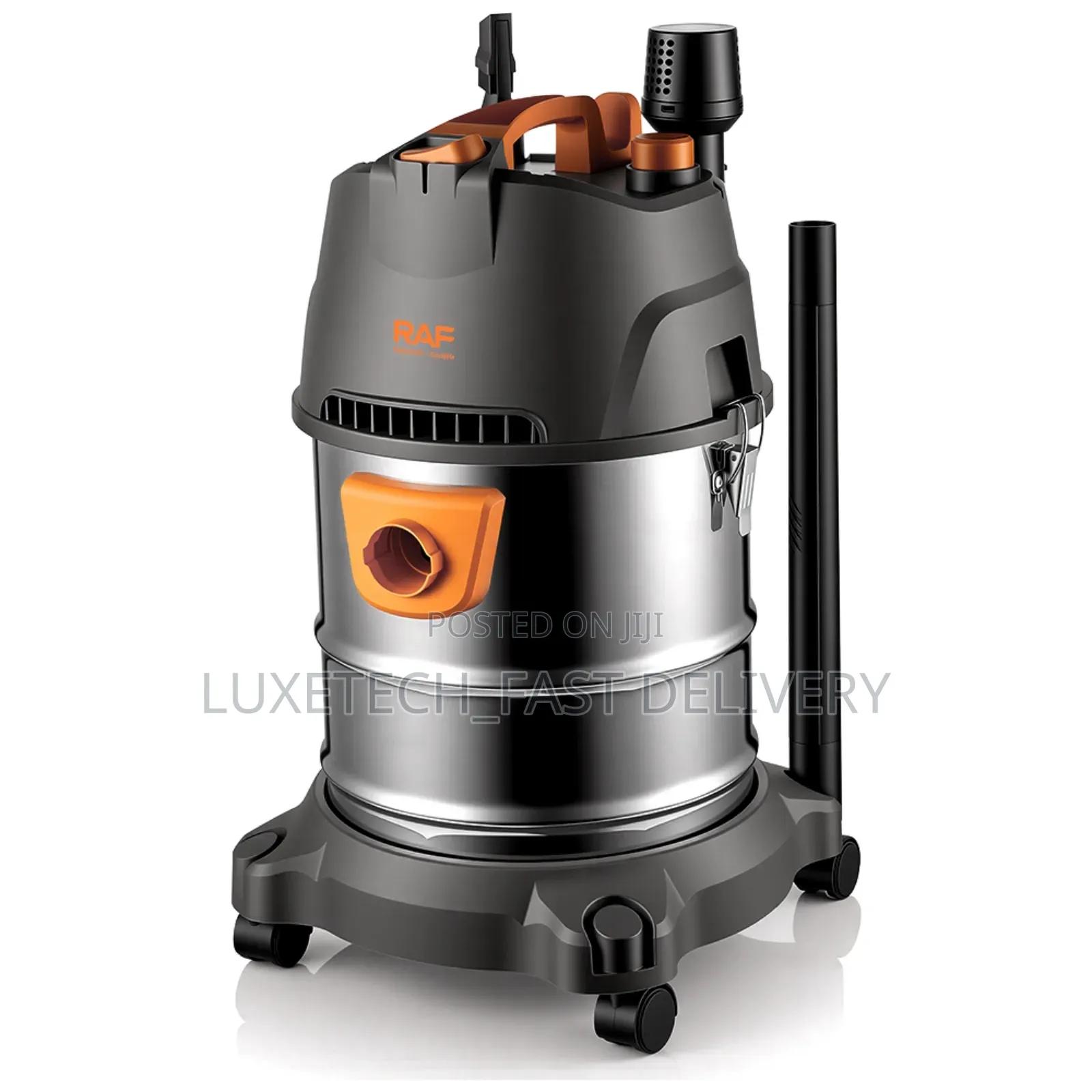 Raf R.8719 Vacuum Cleaner 20-Litres for Wet and Dry Cleaning