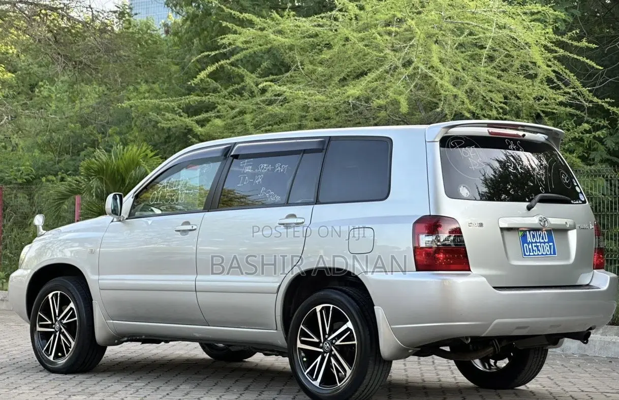 Toyota Kluger 2007 Silver