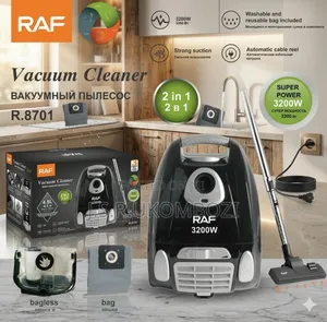 Raf 2 in 1 Dual Use 3200w Vacuum Cleaner - Powerful and Versatile