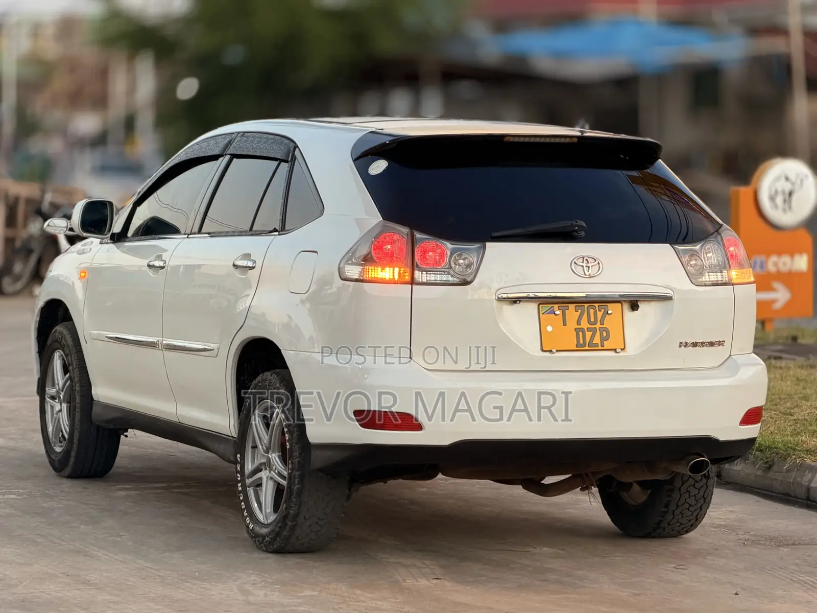 Toyota Harrier 2007 White