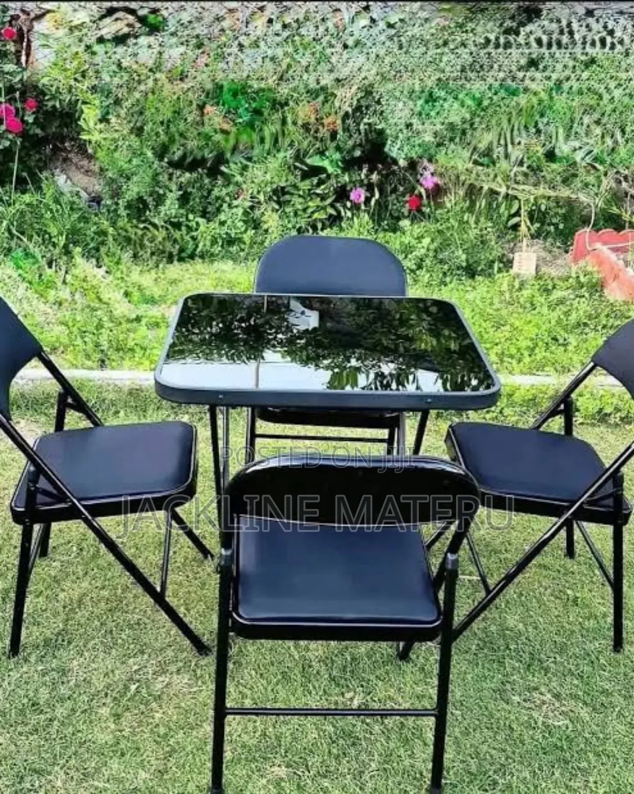 Foldable Table 80cm×80cm Kioo Na Viti 4