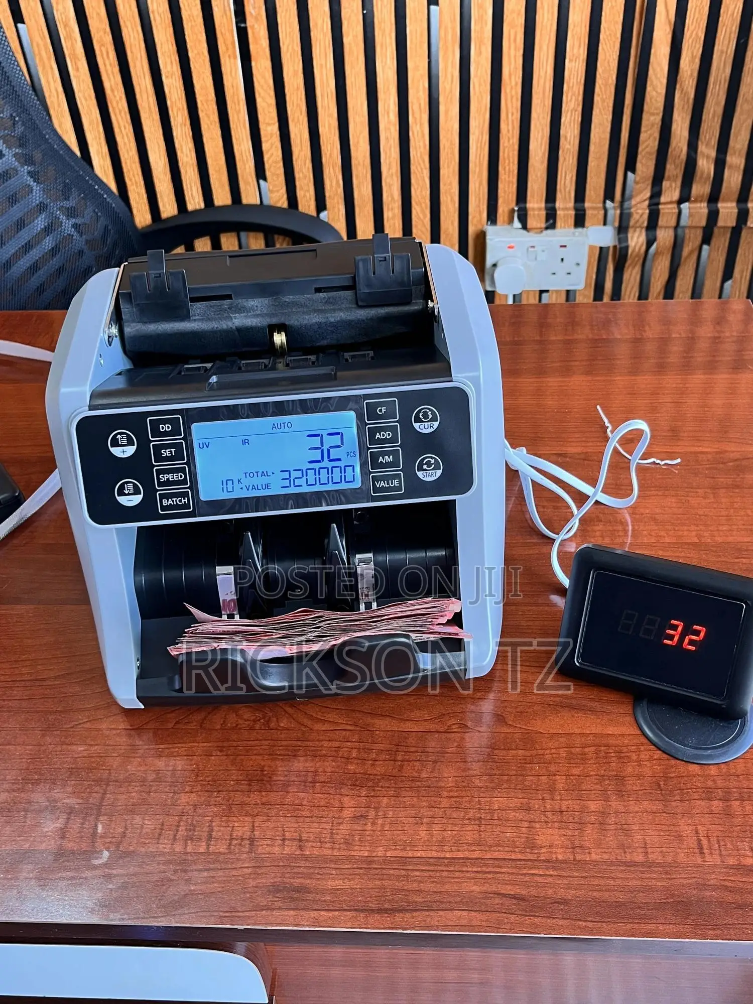 Toploader Bill Counter Machine