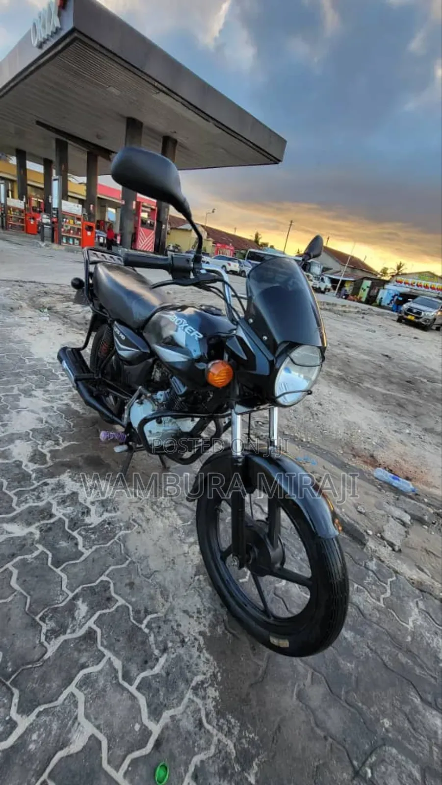 New Bajaj Boxer 125 2025 Black