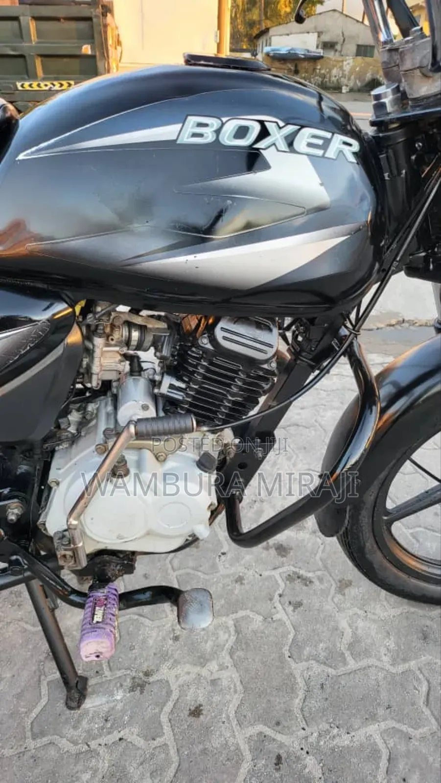 New Bajaj Boxer 125 2025 Black