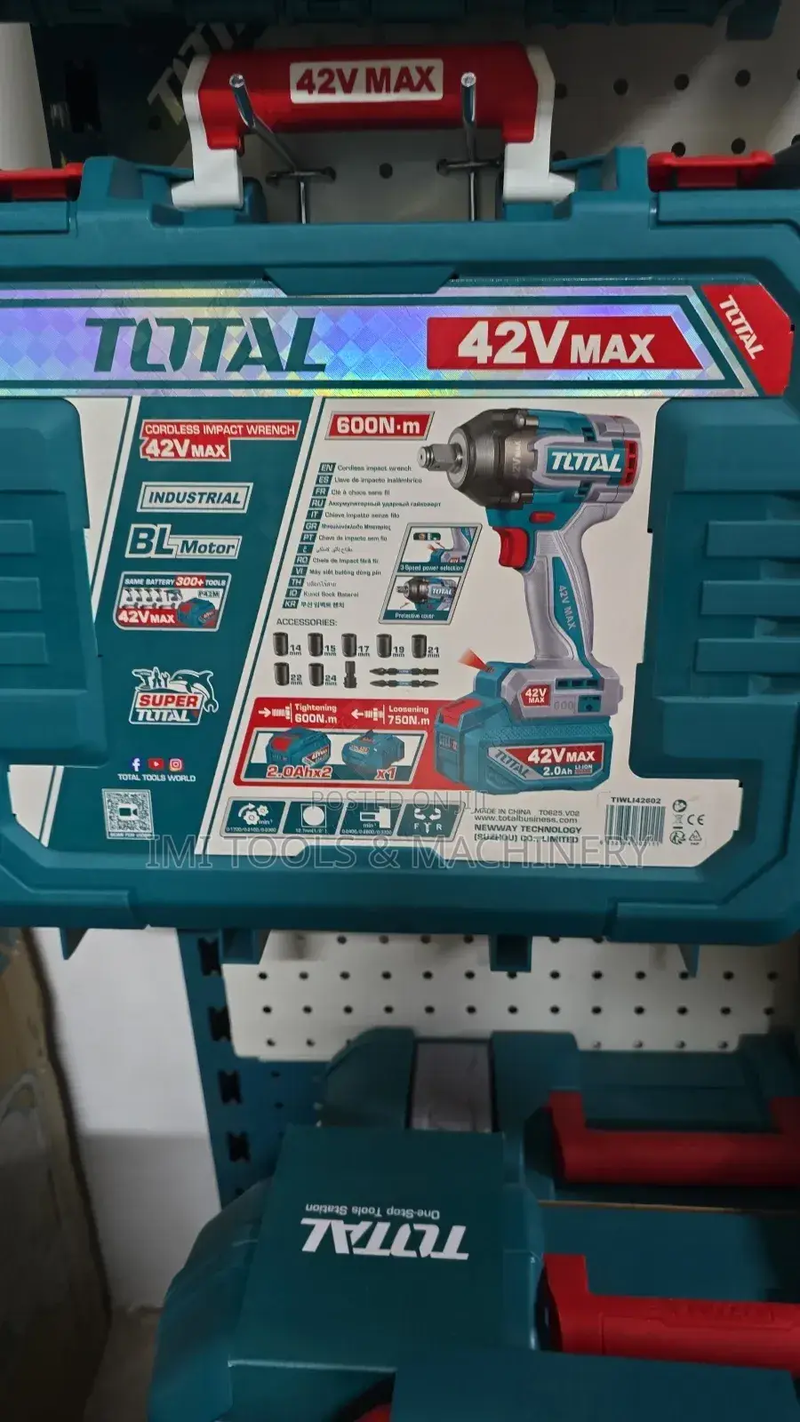 Total Cordless Impact Wrench 42v Max.
