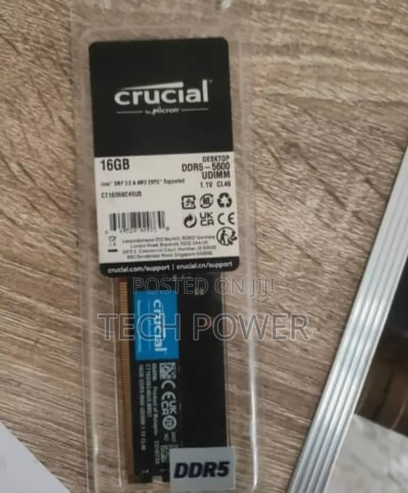 16GB DDR5 Desktop RAM – High-Speed Memory | PC Upgrade Performance