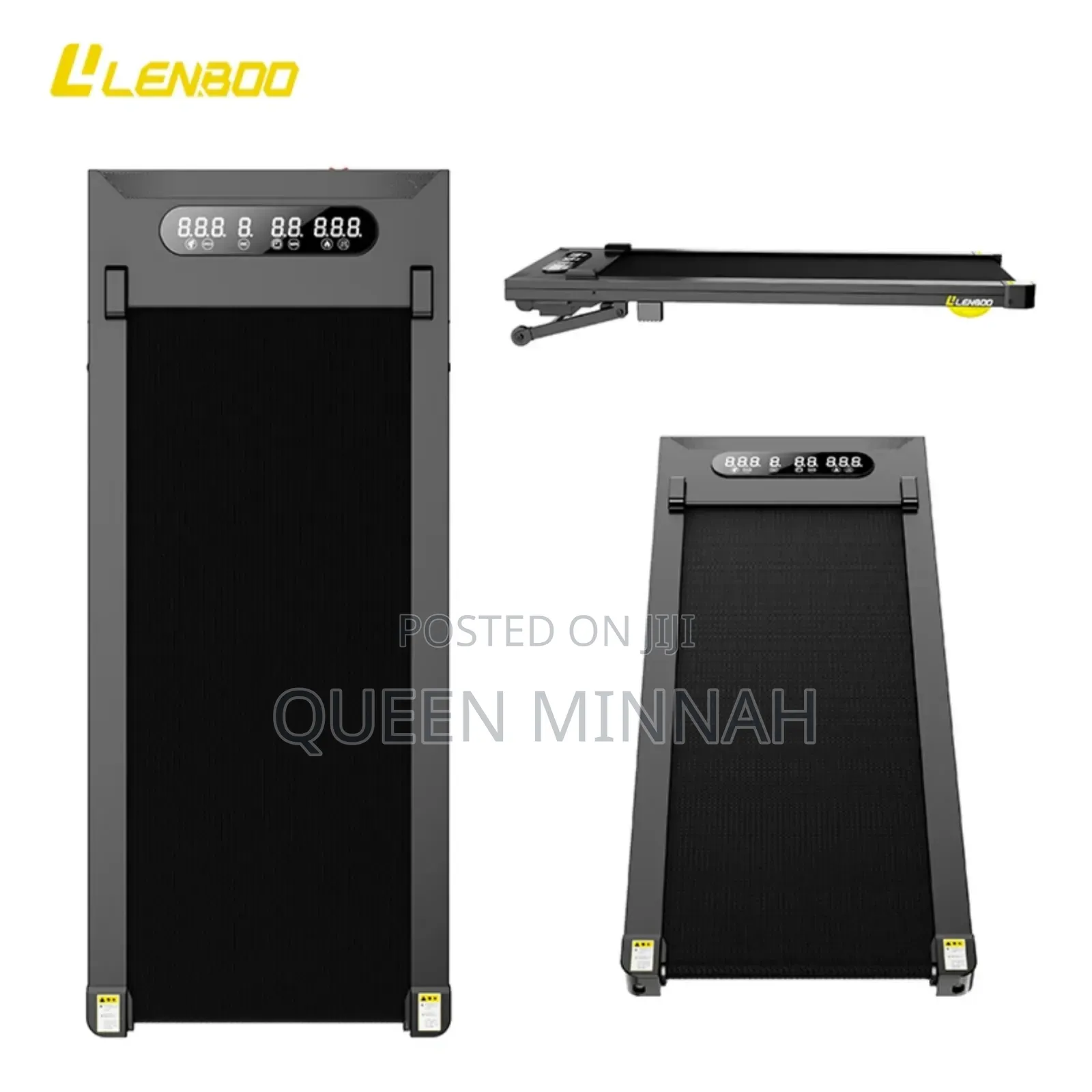 100kg Capacity Walking Pad Treadmill Led Display Electric